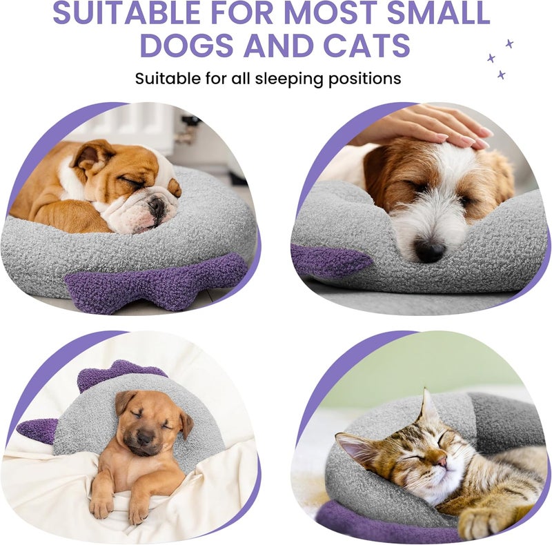 HiPetpy Dog Calming Pillow - Soft Neck Pillow for Dogs, Washable Sleep Pillow for Better Sleep, Reduces Anxiety, Gift for Small/Medium/Large Dogs and Cats - Image 4